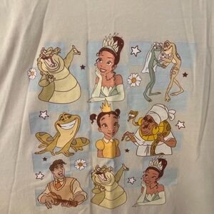 Princess and the Frog Graphic Tee Size L